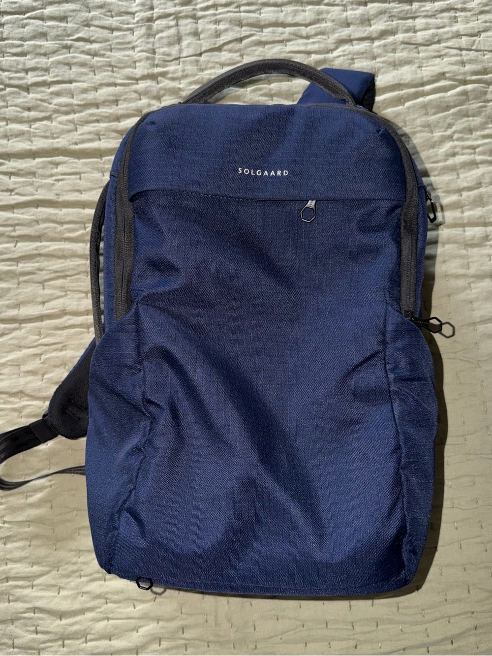 Solgaard Navy Compact Travel Backpack for Men